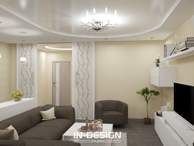 Дизайн-проект 3-х комнатной квартиры на ул. Карбышева 110 м.кв