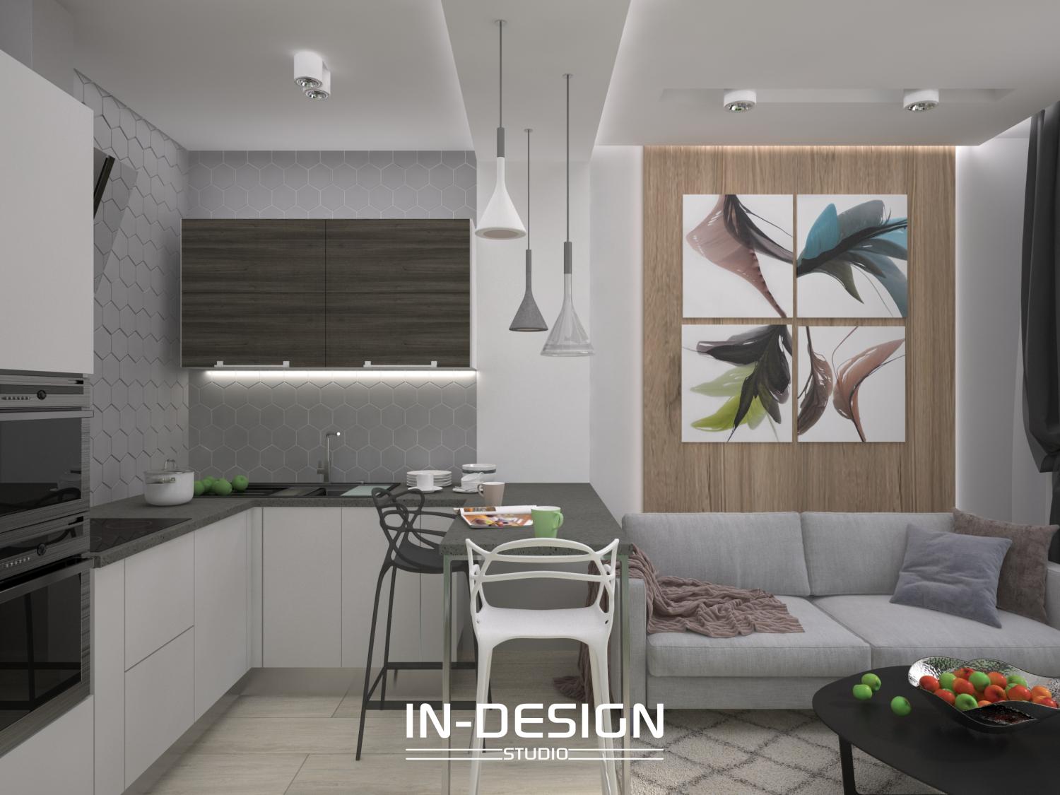 Кухня-гостиная 20 кв. м: особенности дизайна, планировки и примеры п�роектов